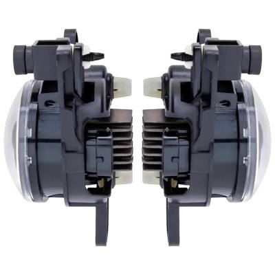 Rareelectrical - New Pair Of Fog Lights Compatible With Chevrolet Buick Gmc - Image 4
