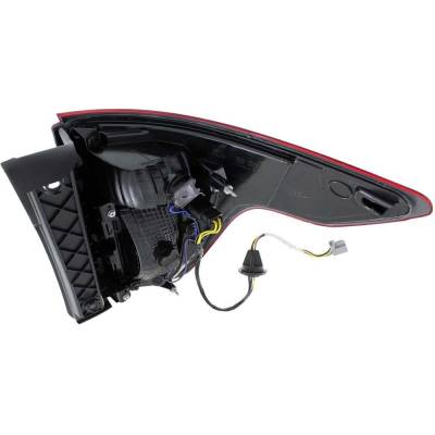 Rareelectrical - Halogen Tail Light Assembly Left Driver Side Compatible With 2011-2015 Ford Explorer Base Xlt - Image 4