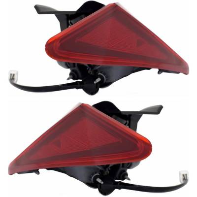 Rareelectrical - Pair Of Tail Lights Fits Hyundai Elantra Se Sel Sedan 4-Door - Image 3