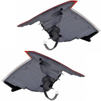 Rareelectrical - Pair Of Tail Lights Fits Hyundai Elantra Se Sel Sedan 4-Door - Image 4
