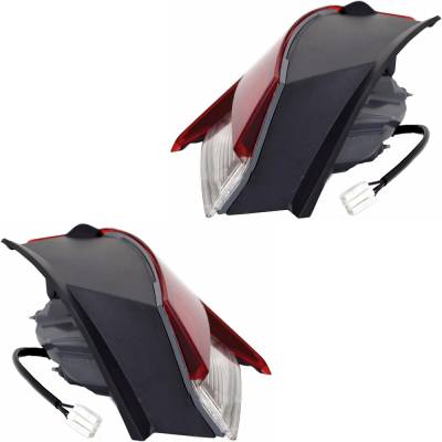 Rareelectrical - Pair Of Tail Lights Fits Hyundai Elantra Se Sel Sedan 4-Door - Image 5