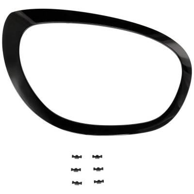 New Right Headlight Bezel Compatible With Mini Cooper Countryman S 4 Cyl 2.0L Cooper Countryman S