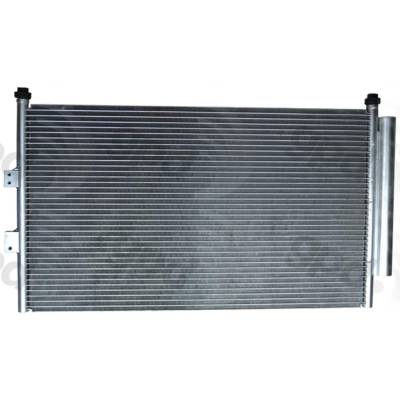 Rareelectrical - New Aluminum Core A/C Condenser Compatible With Acura Honda Civic Ex 4 Cyl 1.8L Civic Si 4 Cyl 2.0L - Image 3