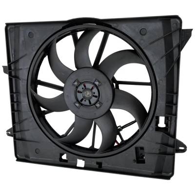 Rareelectrical - New Single Cooling Fan Assembly Compatible With Genesis Prestige 4 Cyl 2.5L Sport Prestige 4 Cyl - Image 4
