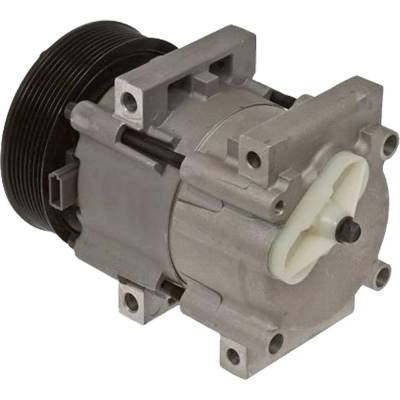 Rareelectrical - New 8-Groove Pulley A/C Compressor Compatible With Ford E-350 Econoline Club Wagon Xlt 8 Cyl 7.3L - Image 2