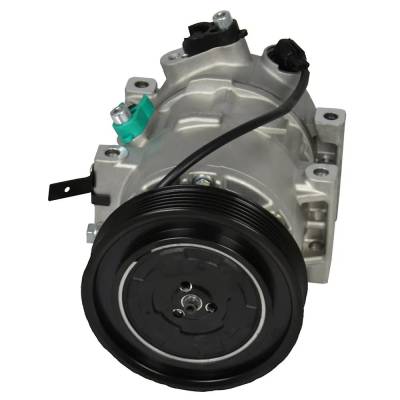 New 6-Groove A/C Compressor Compatible With Hyundai Kia Accent L 4 Cyl 1.6L Rio Lx+ 4 Cyl 1.6L