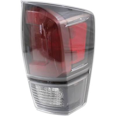 Rareelectrical - Tail Light Compatible With 2017-2019 Toyota Tacoma 2.7L 3.5L I4 Right Passenger Side Halogen - Image 1