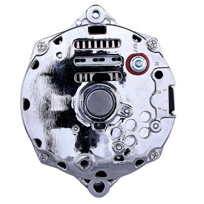 Rareelectrical - New Chrome Chevy 1-Wire Or 3-Wire Alternator Compatible With - Image 5
