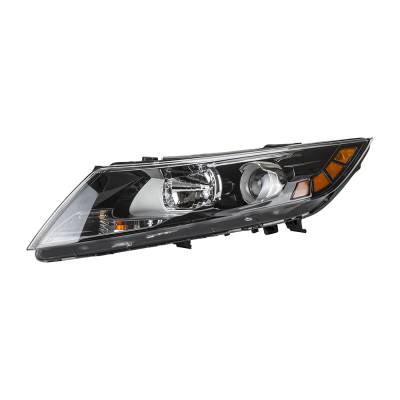Left Driver Headlight Assembly Compatible With 2011-2013 Kia Optima Ex 2.4L Theta Ii Gdi G4kj 2359Cc