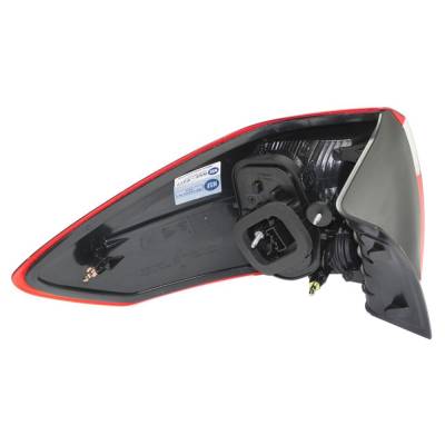 Rareelectrical - Halogen Tail Light Assembly Passenger Side Outer Compatible With 2013-2016 Ford C-Max Hybrid Sel - Image 5