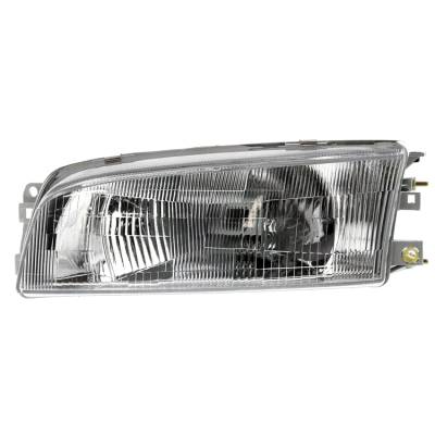 New Driver Side Halogen Headlight Compatible With 1997-2001 Mitsubishi Mirage Sedan 4-Door De Ls Es
