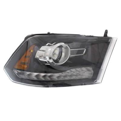 New Headlight Assembly Halogen Right Passenger Side Compatible With 2016-2022 Ram 1500 Classic Big
