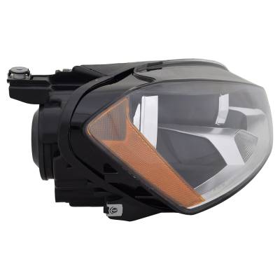 Rareelectrical - Right Passenger Halogen Headlight Assembly Compatible With Volkswagen Vw Golf Alltrack Se Sel Wagon - Image 3
