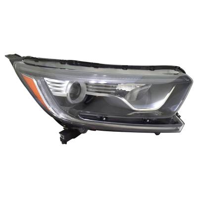 New Halogen Headlight Assembly Compatible With 2017-2022 Honda Cr-V Lx Ex-L 1.5L Turbo Non-Touring