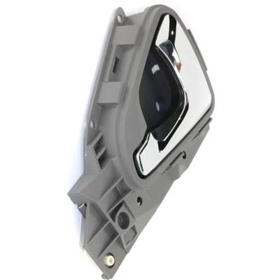 Rareelectrical - Front Driver Side Interior Door Handle Compatible With 2005-2010 Honda Odyssey Gray Bezel Chrome - Image 3