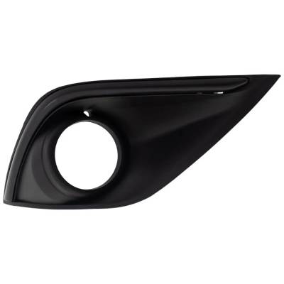 Rareelectrical - New Right Front Fog Light Trim Compatible With Mitsubishi Outlander Es 4 Cyl 2.4L Outlander Se 6 Cyl - Image 1