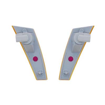 Rareelectrical - New Side Marker Light Pair Compatible With Jeep Liberty 2008 2009-2012 57010214Ac 57010213Ac - Image 2