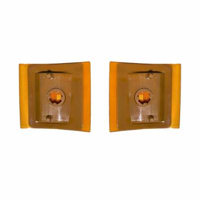 Rareelectrical - New Side Marker Light Set Of Two Compatible With Chevrolet K1500 K2500 Suburban 5977738 Gm2551144 - Image 2