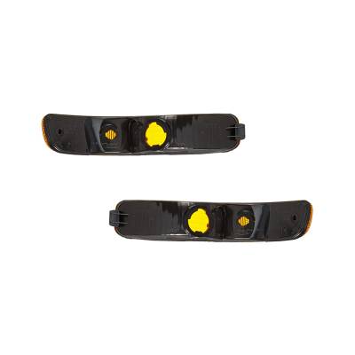 Rareelectrical - New Turn Signal Lights Set Of Two Compatible With Jeep Liberty 2002 2003 2004 55155910Ac Ch2521139 - Image 2