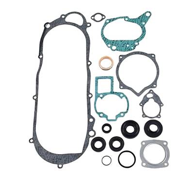 Gasket Kit Compatible With 1995-2006 Suzuki Lt80 Quadsport 80 2X4 80Cc 2-Stroke Air-Cooled