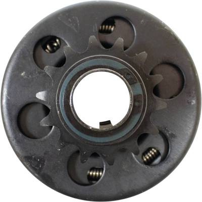 Rareelectrical - Centrifugal Sprocket Clutch Compatible With Go Kart Mini Bike Lawn Mower 1 In Bore 14 Tooth #40 #41 - Image 3