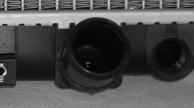 Rareelectrical - New Radiator Assembly Compatible With Honda 02-05 Civic 2.0L L4 1998Cc 122 Cid Hatchback Cu2574 2663 - Image 2