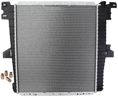Rareelectrical - New Radiator Assembly Compatible With Ford 96-01 Explorer 5.0L V8 302 Cid Fd37080a Cu2308 432559 - Image 2