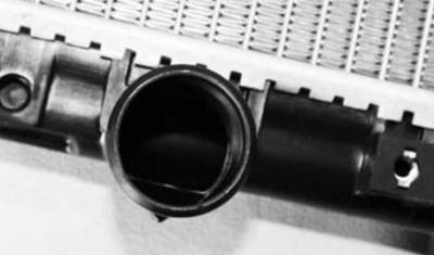 Rareelectrical - Radiator Assembly Compatible With Mitsubishi 99-00 Galant 3.0L V6 2972Cc 181 Cid Mb37020a 974 - Image 2
