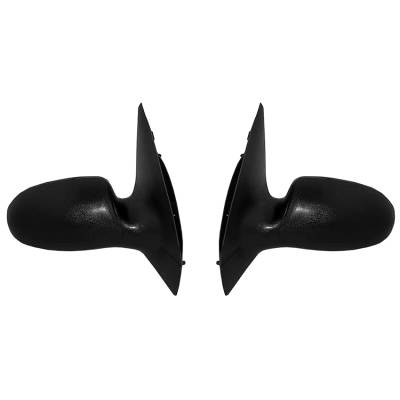 Rareelectrical - New Left Driver & Right Passenger Side Door Mirror Compatible With 2000-2002 Ford Focus Power - Image 2