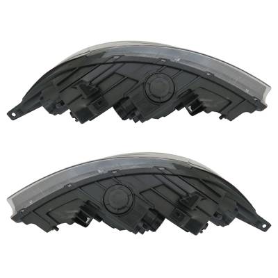 Rareelectrical - New Pair Of Halogen Headlights Compatible With Kia Sportage Lx Sport Utility 4 Door 2.4L 2013 2014 - Image 4