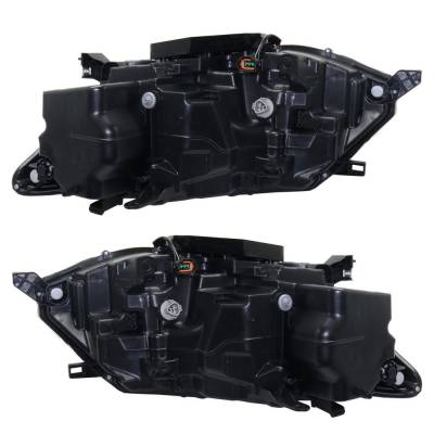 Rareelectrical - New Pair Of Led Headlights Compatible With Nissan Rogue Sl Hybrid Sport Utility 4 Door 2.0L 2017 - Image 2