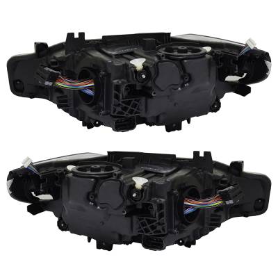 Rareelectrical - New Pair Of Headlights Compatible With Bmw 330I Xdrive Base Sedan 4-Door 2017 2018 By Part Numbers - Image 2