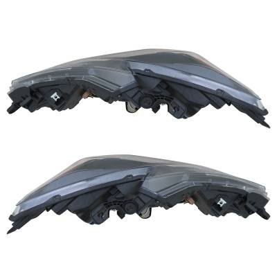 Rareelectrical - New Pair Of Headlights Compatible With Nissan Altima Sr Sedan 2016 2017 2018 By Part Numbers - Image 3