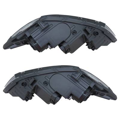 Rareelectrical - New Pair Of Headlights Compatible With Hyundai Elantra Se Sedan 2017 2018 By Part Numbers Hy2503206 - Image 6