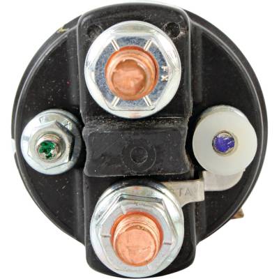 Rareelectrical - Starter Solenoid Compatible With Lucas Tvs M127 Type Massey Ferguson Case Ih Mahindra Tractor 12V 3 - Image 2