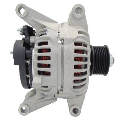 Rareelectrical - New 200 Amp Alternator 12V Internal Regulator J180 Mount 8-Groove Pulley Compatible With Daf Leyland - Image 2