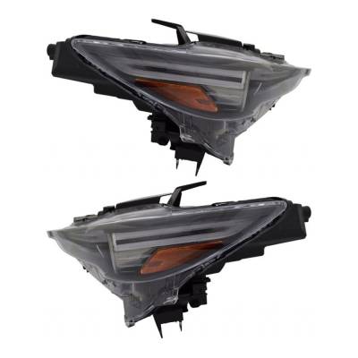 Rareelectrical - New Pair Of Led Headlights Compatible With Mazda Cx-5 Sport 2.5L 2017 2018 2019 2020 By Part Number - Image 4