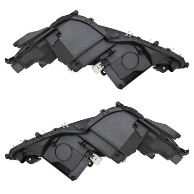 Rareelectrical - New Pair Of Led Headlights Compatible With Toyota Camry Xle Sedan 4 Door 3.5L 2018 By Part Number - Image 4