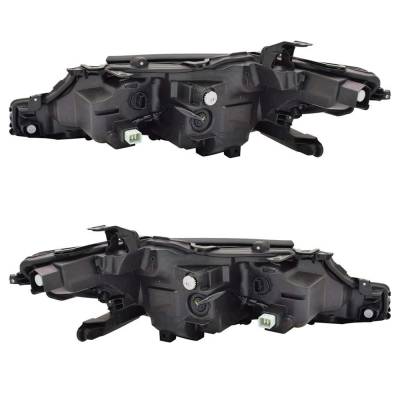 Rareelectrical - New Pair Of Led Headlights Compatible With Toyota Camry Hybrid Le Sedan 4 Door 2.5L 2018 By Part - Image 3