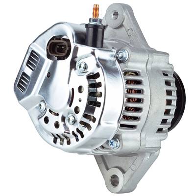 Rareelectrical - New Alternator 12 Volt 60 Amp Ir/If Compatible With Komatsu Equipment Kubota Engine 1-Groove Solid - Image 2
