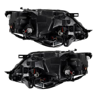 Rareelectrical - New Pair Of Led Headlight Compatible With Nissan Rogue Advance Sport 2014-2016 By Part Number - Image 2