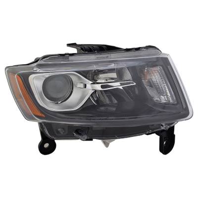 Rareelectrical - New Right Side Headlights Compatible With Jeep Grand Cherokee Sport Utility 2014 2015 2016 By Part - Image 1