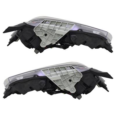 Rareelectrical - New Pair Of Headlights Compatible With Nissan Maxima Sr Sedan 2016 2017 2018 By Part Numbers - Image 4