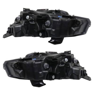 Rareelectrical - New Pair Of Led Headlights Compatible With Honda Civic Type R Hatchback 4 Door 2.0L 2017 2018 2019 - Image 2