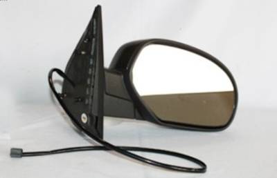 New Rh Door Mirror Compatible With 07-10 Gmc Yukon Xl 1500 2500 Power W/ Heat Cv89er Gm1321336