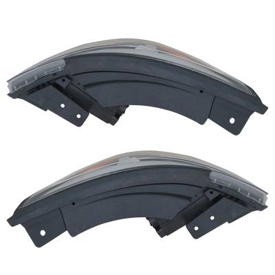 Rareelectrical - New Pair Of Headlights Compatible With Kia Sedona Sx Limited Mini Passenger Van 4-Door 2018 By Part - Image 3