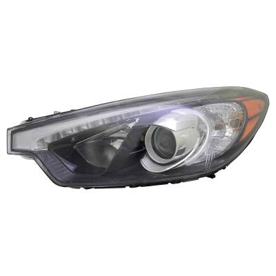 Rareelectrical - New Left Headlight Compatible With Kia Forte Ex Sedan 4 Door 2.0L 2015 2016 By Part Numbers - Image 1