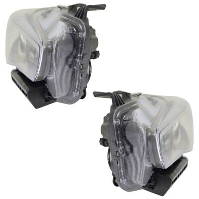 Rareelectrical - New Pair Of Headlights Compatible With Infiniti Q50 Hybrid Luxe Sedan 2018 By Part In2503179 - Image 6