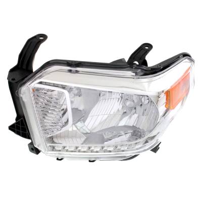 Rareelectrical - New Left Side Headlights Compatible With Toyota Tundra Sr Standard Cab Pickup 2014 2015 2016 2017 By - Image 3