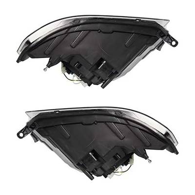 Rareelectrical - New Pair Headlights Compatible With Ram 1500 Big Horn Standard Cab 3.0L 3.6L 5.7L 2013 2014 By Part - Image 3